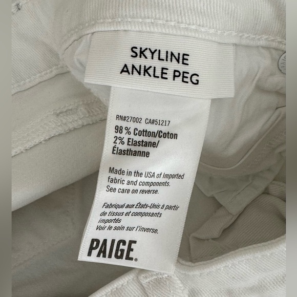 Paige Skyline Ankle-Crisp White - Picture 4 of 13